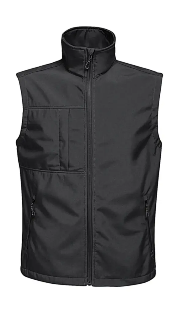 86117 - Octagon II Printable Bodywarmer, black / black