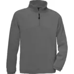 86542 - Highlander+ 1/4 Zip Fleece Top, charcoal — productfoto 2