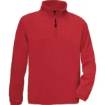 86542 - Highlander+ 1/4 Zip Fleece Top, red — productfoto 4