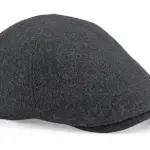 90169 - Melton Wool Ivy Cap, charcoal marl