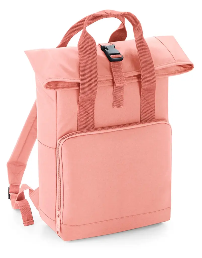 90329 - Twin Handle Roll-Top Backpack, blush pink — productfoto 6