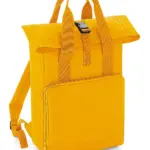 90329 - Twin Handle Roll-Top Backpack, mustard — productfoto 10