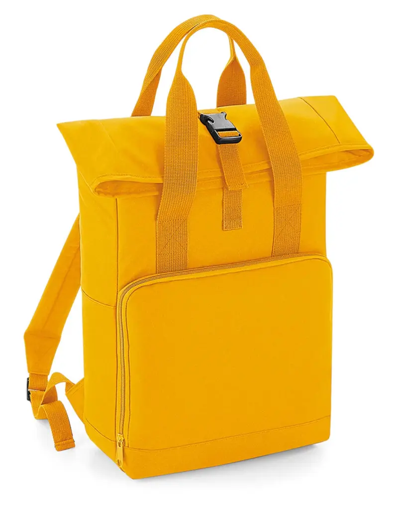 90329 - Twin Handle Roll-Top Backpack, mustard — productfoto 10