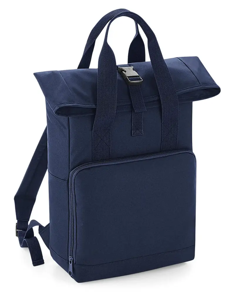 90329 - Twin Handle Roll-Top Backpack, navy dusk — productfoto 4