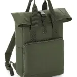 90329 - Twin Handle Roll-Top Backpack, olive green — productfoto 9