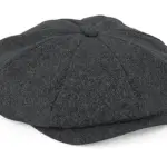 90369 - Melton Wool Baker Boy, charcoal marl