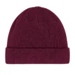 90569 - Organic Cotton Beanie, burgundy — productfoto 4