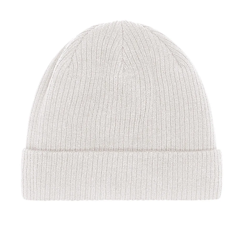 90569 - Organic Cotton Beanie, sand — productfoto 7