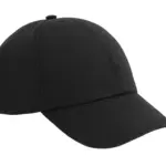 90669 - Organic Cotton 6 Panel Cap, black