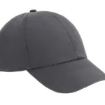 90669 - Organic Cotton 6 Panel Cap, graphite grey — productfoto 2