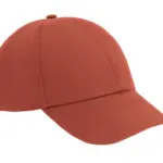 90669 - Organic Cotton 6 Panel Cap, terracotta — productfoto 4