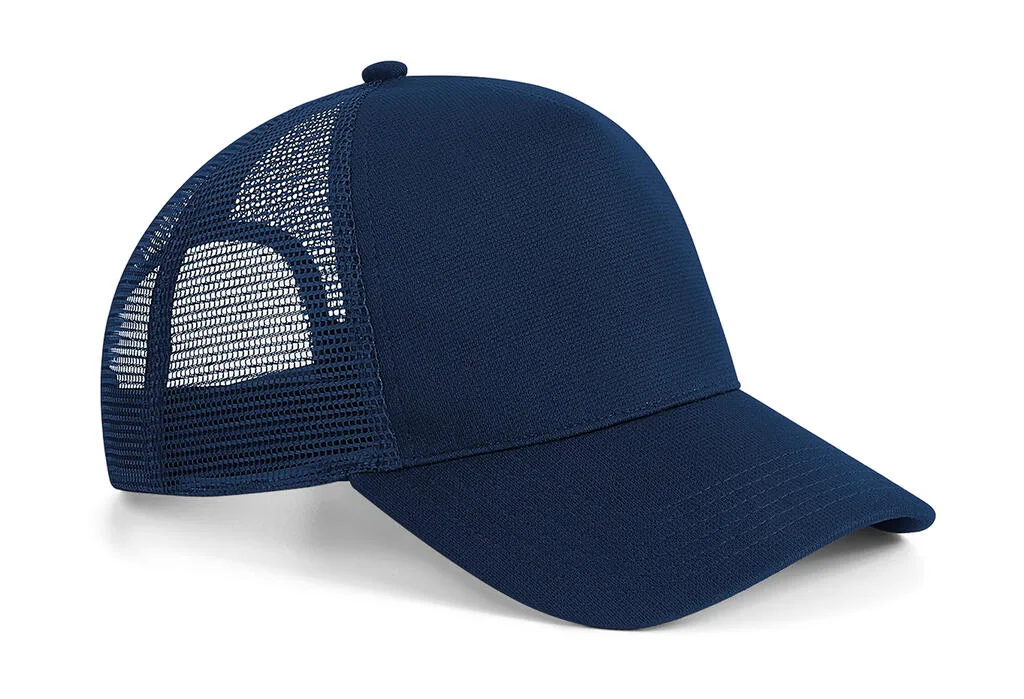 907_69_201_f-2019_01jpg - Hidalgo 90769 - Microknit Snapback Trucker, french navy — productfoto 3