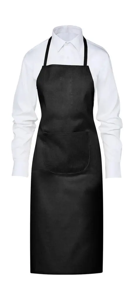 90959 - BUDAPEST Festival Apron with Pocket, black — productfoto 3