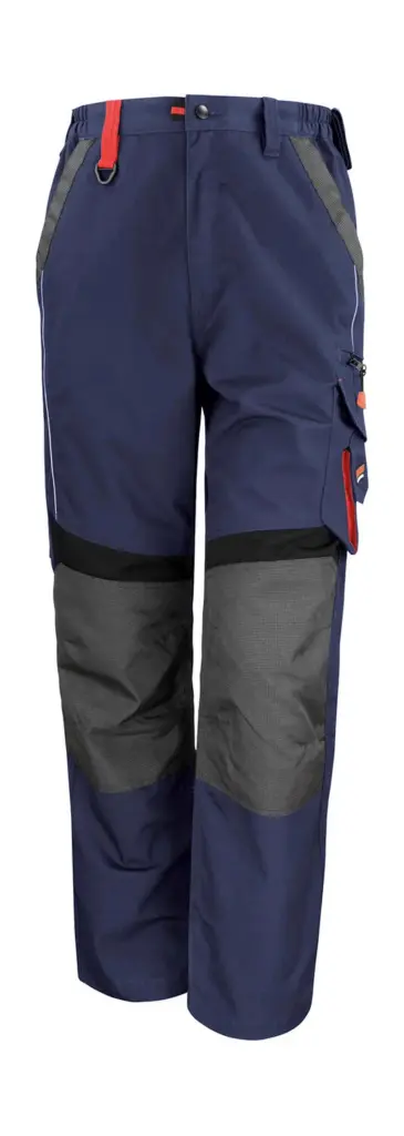 91033 - Work-Guard Technical Trouser, navy / black — productfoto 2