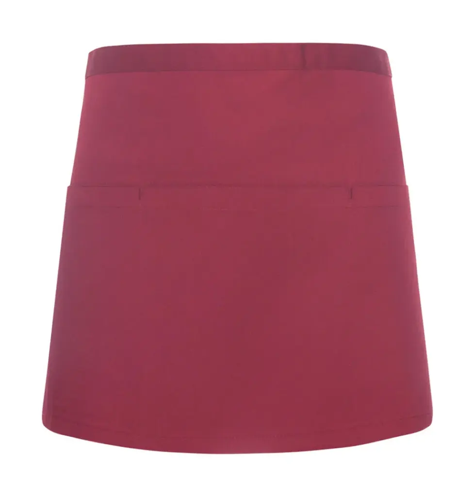 91167 - Waist Apron Basic with Pockets, bordeaux — productfoto 6