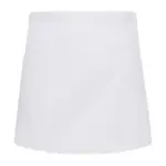 91167 - Waist Apron Basic with Pockets, white