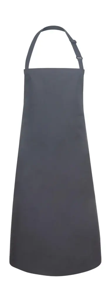 Latzenschürze mit Logo-Druck, 100% Baumwolle — Produktfoto 3