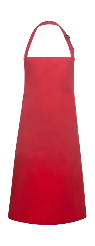 Latzenschürze mit Logo-Druck, 100% Baumwolle — Produktfoto 5