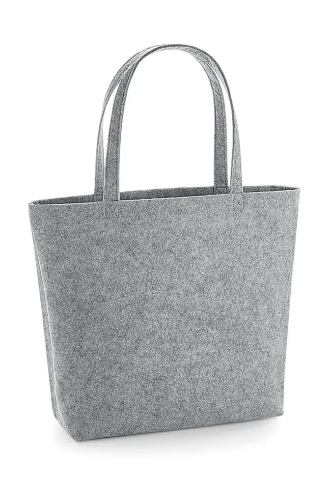 913_29_125_f-2019_02jpg - Hidalgo-werbeartikel 91329 - Felt Shopper, grey melange — productfoto 3