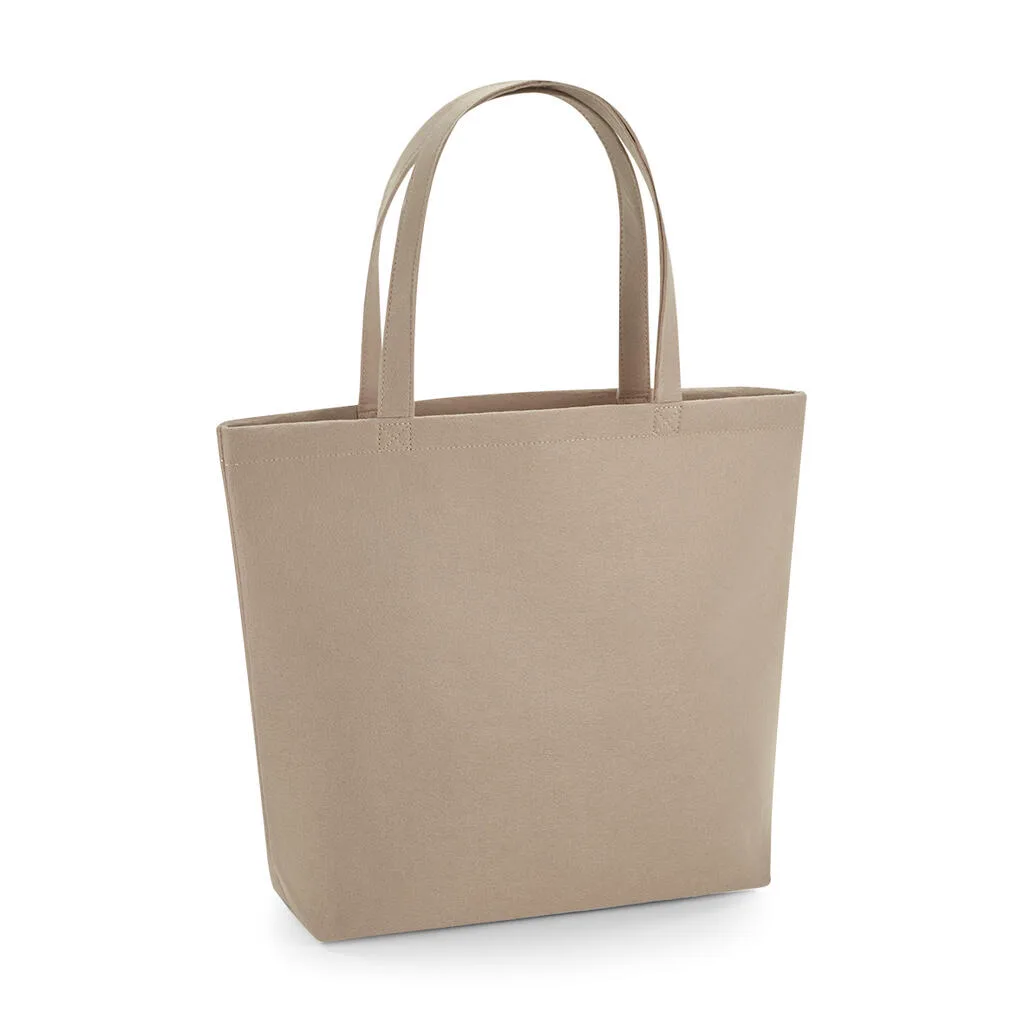 913_29_741_f-2023_02jpg - Hidalgo-werbeartikel 91329 - Felt Shopper, sand — productfoto 4