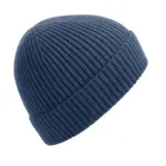 91369 - Engineered Knit Ribbed Beanie, steel blue — productfoto 6