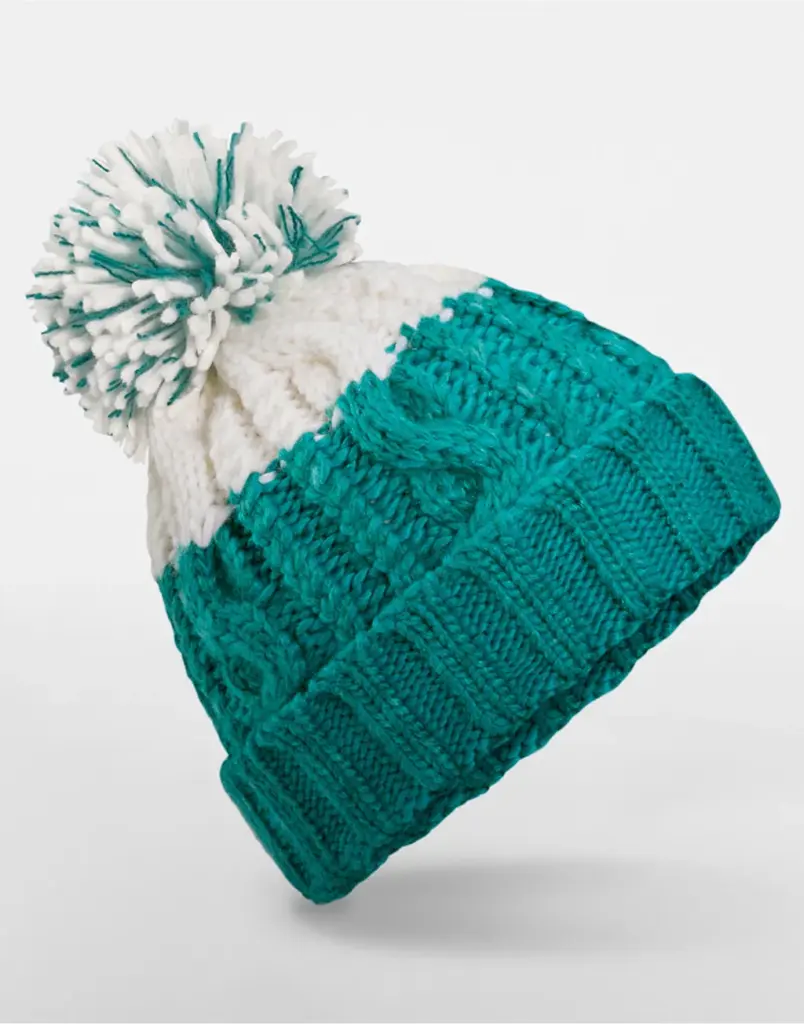 92169 - Apres Beanie, emerald/soft white — productfoto 9