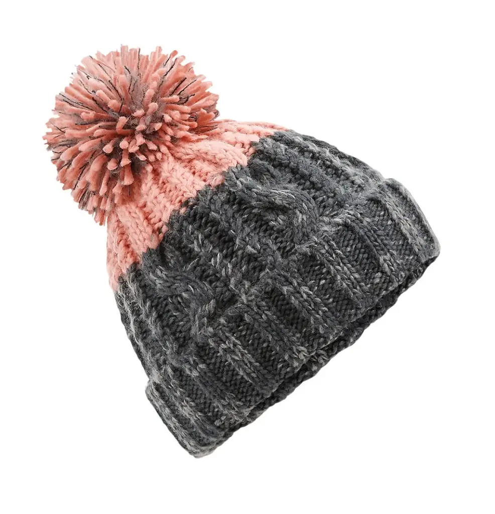 92169 - Apres Beanie, graphite grey/blush — productfoto 2