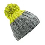 92169 - Apres Beanie, light grey/citron — productfoto 3