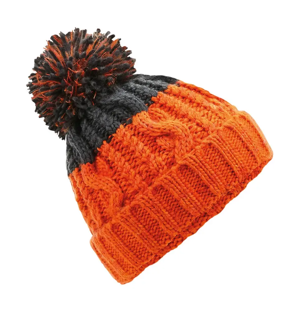 92169 - Apres Beanie, orange / graphite grey — productfoto 7