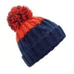 92169 - Apres Beanie, oxford navy/fire red — productfoto 4
