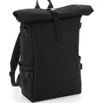 926_29_152_f-2019_01jpg - Hidalgo 92629 - Block Roll-Top Backpack, black / black