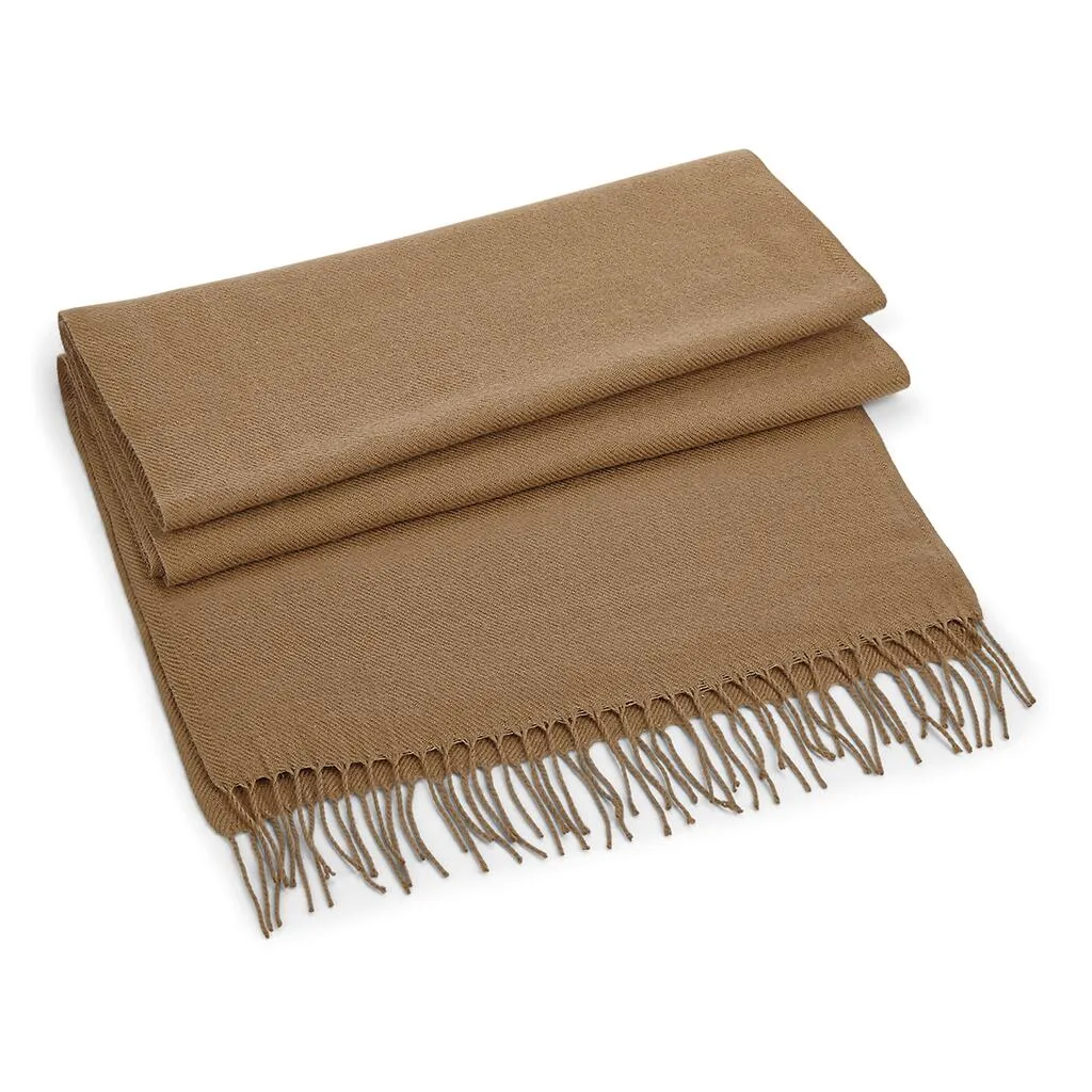 92669 - Classic Woven Scarf, biscuit