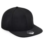 93569 - Original Flat Peak 6 Panel Snapback, black / black