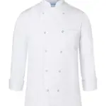 Kochsjacke Unisex mit Logo-Druck, langlebig Kochsjacke Unisex mit Logo-Druck, langlebig