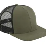 93669 - Original Flat Peak 6 Panel Trucker, olive green / black — productfoto 4