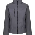 93717 - Ablaze 3 Layer Softshell Jacket, seal grey/black — productfoto 2