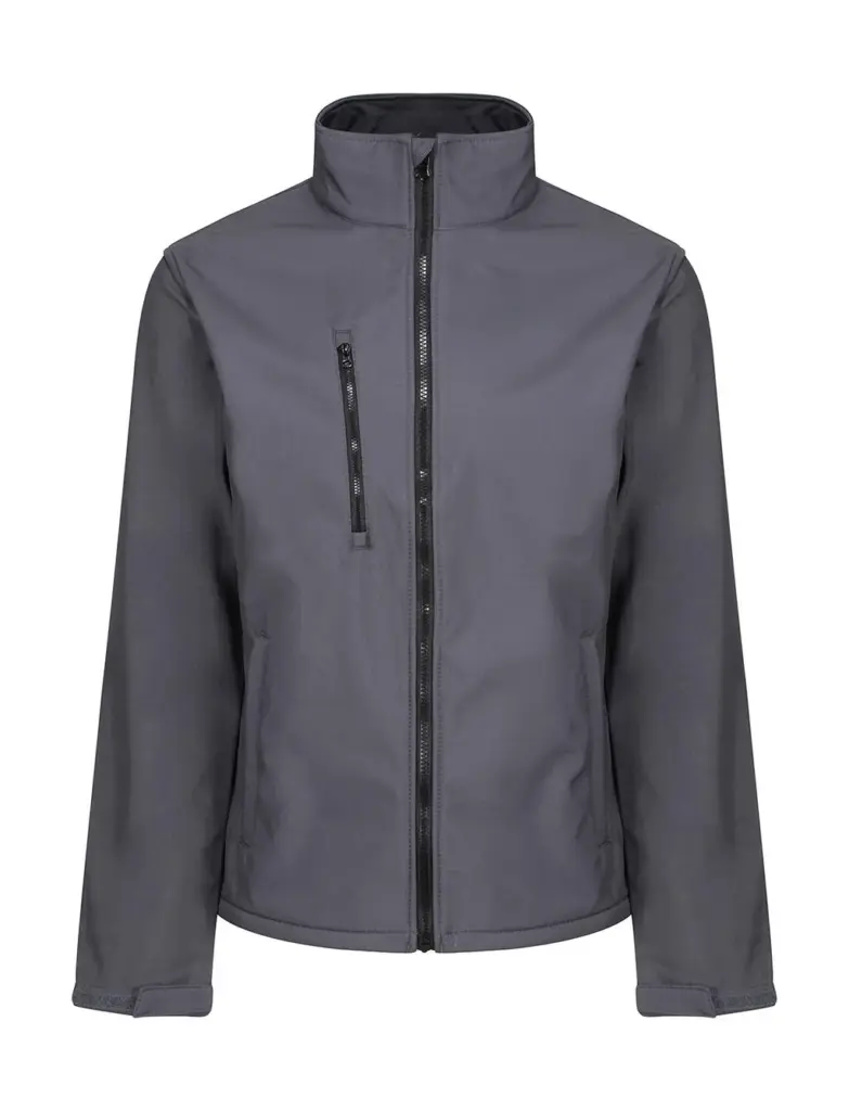 93717 - Ablaze 3 Layer Softshell Jacket, seal grey/black — productfoto 2