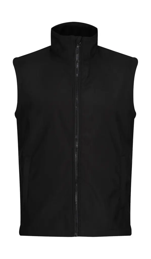 93817 - Ablaze Printable Softshell Bodywarmer, black / black