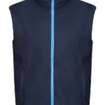 93817 - Ablaze Printable Softshell Bodywarmer, navy/french blue — productfoto 3