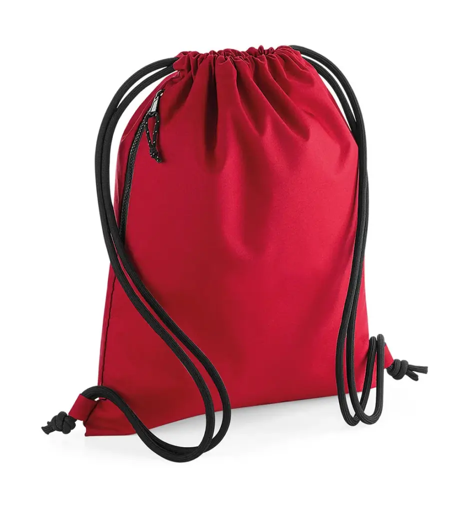 93829 - Recycled Gymsac, classic red — productfoto 4