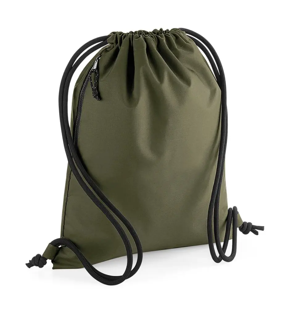 93829 - Recycled Gymsac, military green — productfoto 5