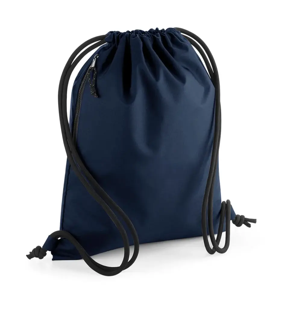 93829 - Recycled Gymsac, navy — productfoto 3