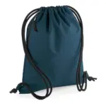 93829 - Recycled Gymsac, petrol — productfoto 6