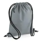 93829 - Recycled Gymsac, pure grey — productfoto 2