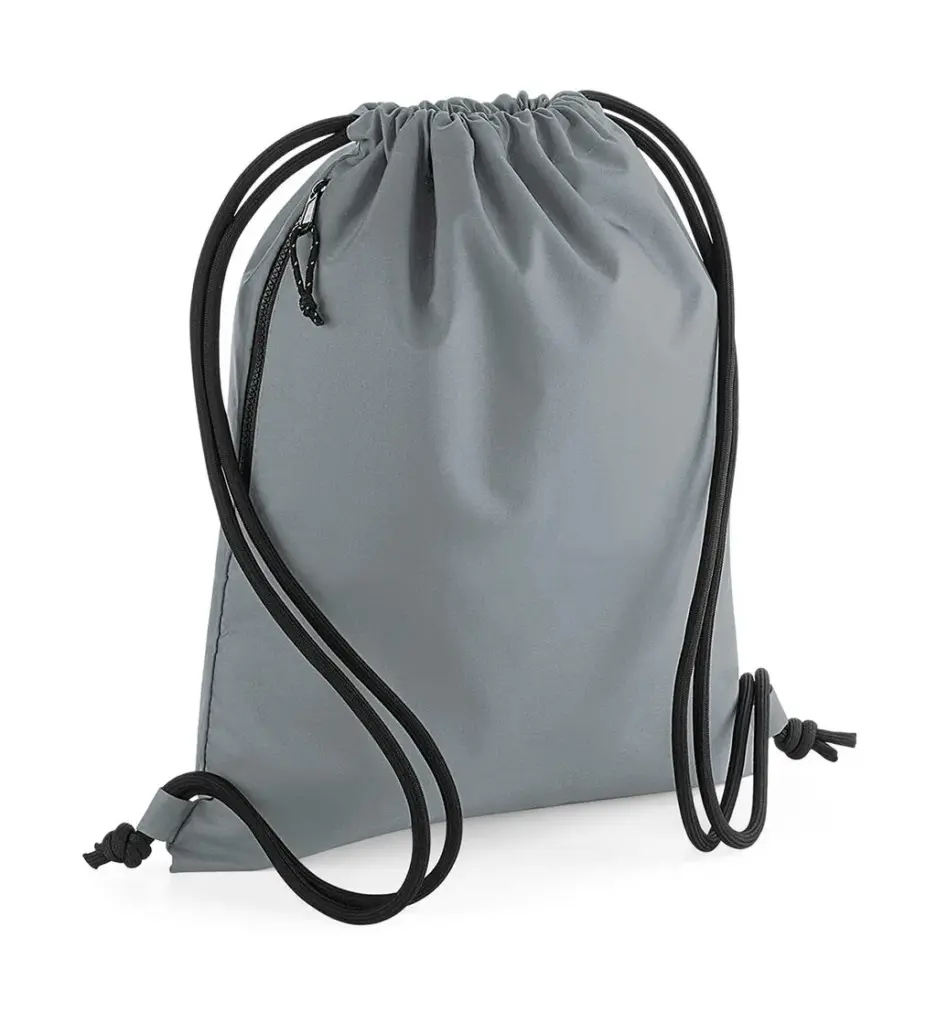93829 - Recycled Gymsac, pure grey — productfoto 2