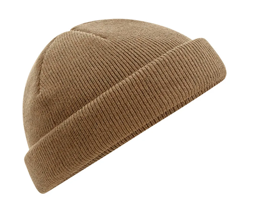 93969 - Recycled Mini Fisherman Beanie, biscuit