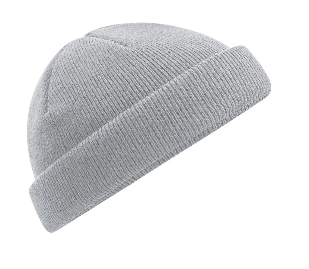93969 - Recycled Mini Fisherman Beanie, light grey — productfoto 3