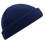 93969 - Recycled Mini Fisherman Beanie, oxford navy — productfoto 4