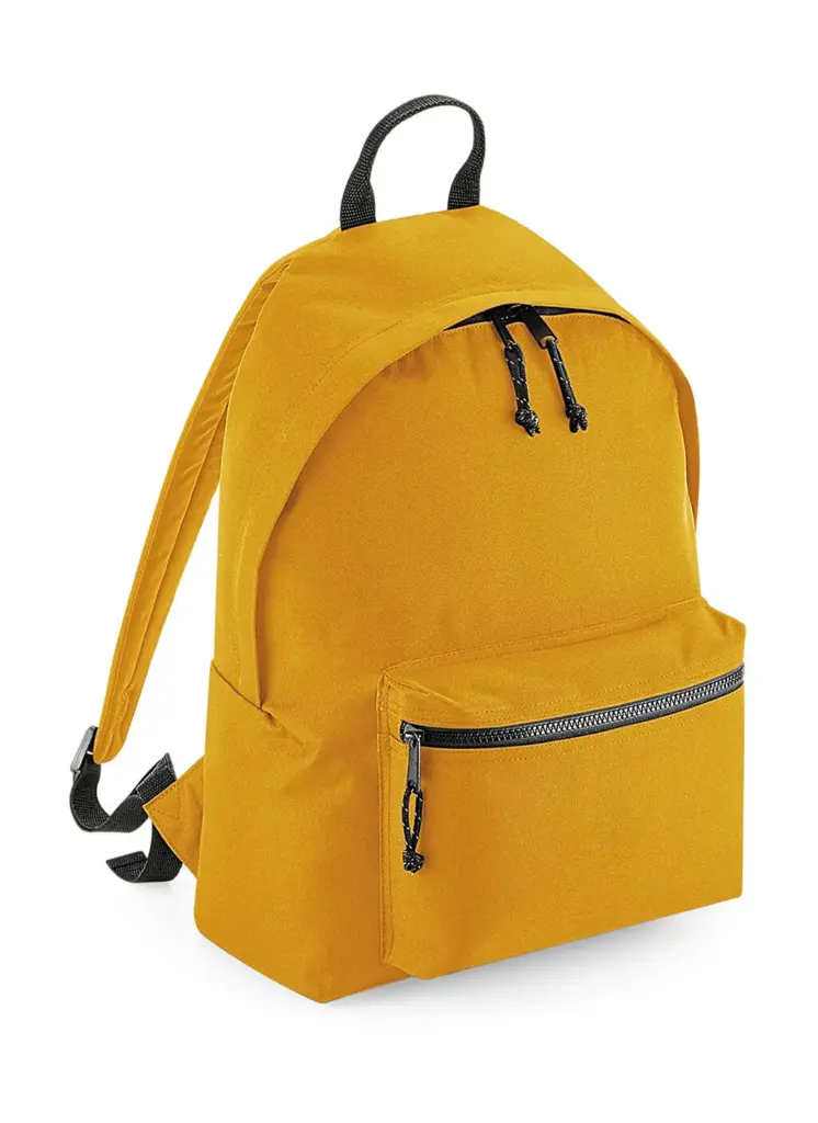 94129 - Recycled Backpack, mustard — productfoto 5