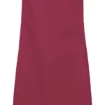 94167 - Bib Apron Press Stud, dark red — productfoto 6